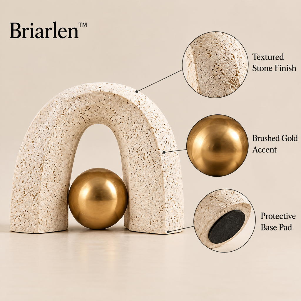 Briarlen™ Stone Arch Sphere Sculpture