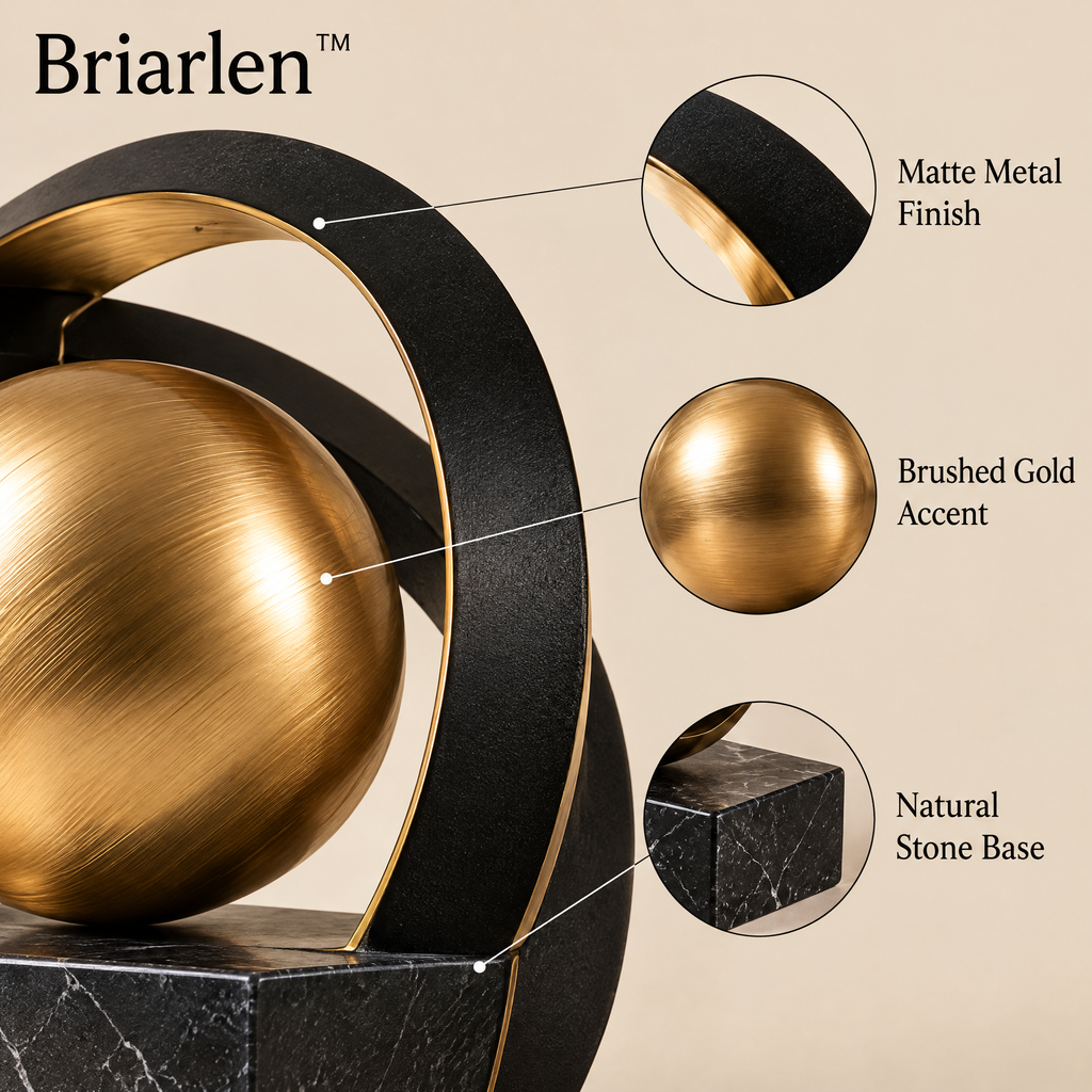 Briarlen™ Orbit Globe Sculpture