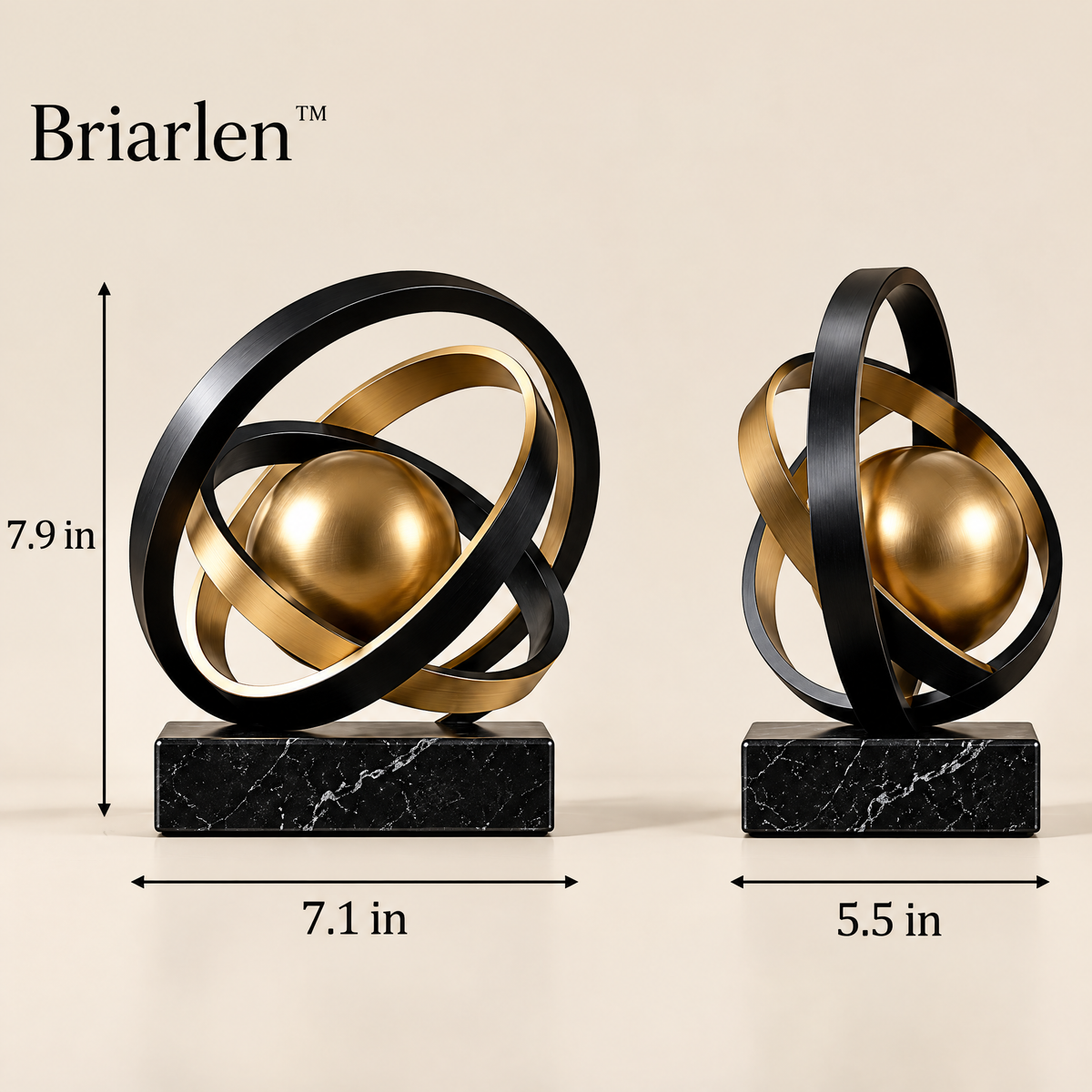 Briarlen™ Orbit Globe Sculpture