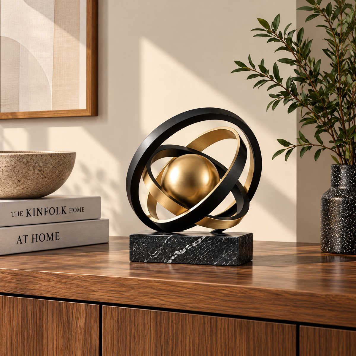Briarlen™ Orbit Globe Sculpture