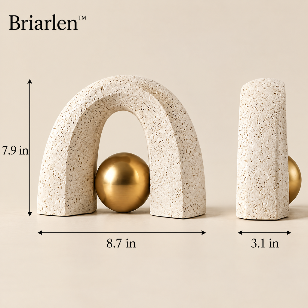 Briarlen™ Stone Arch Sphere Sculpture