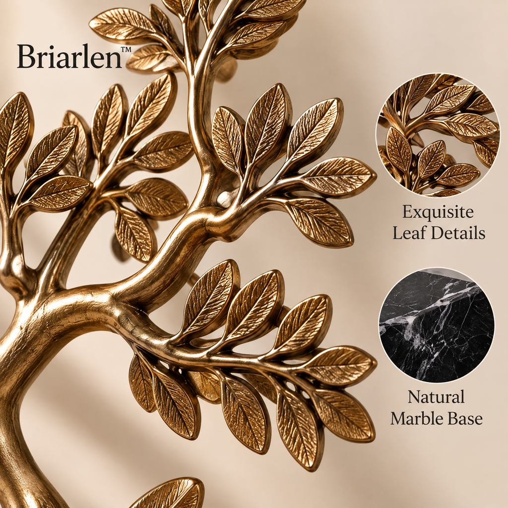 Briarlen™ Golden Tree Sculpture