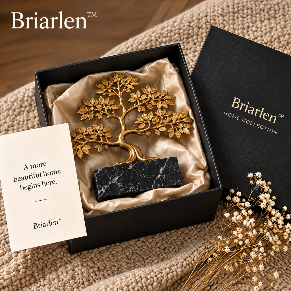 Briarlen™ Golden Tree Sculpture