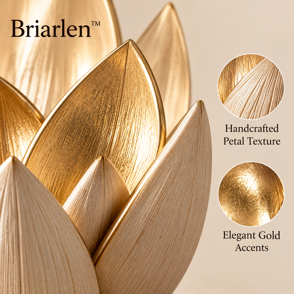 Briarlen™ Lotus Petal Decorative Bowl