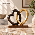 Briarlen™ Interlocking Hearts Sculpture