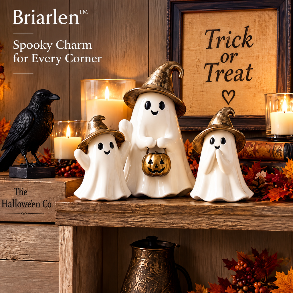Briarlen™ Witch Hat Ghost Trio