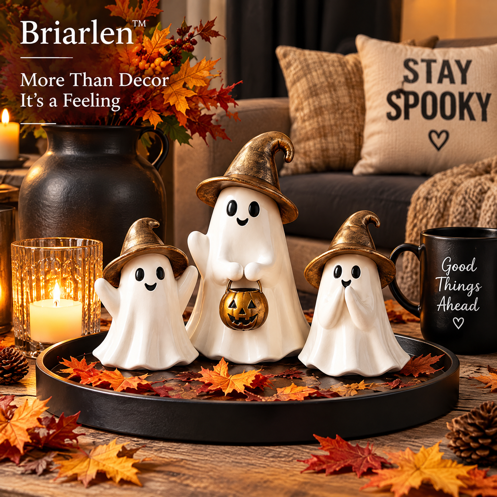 Briarlen™ Witch Hat Ghost Trio