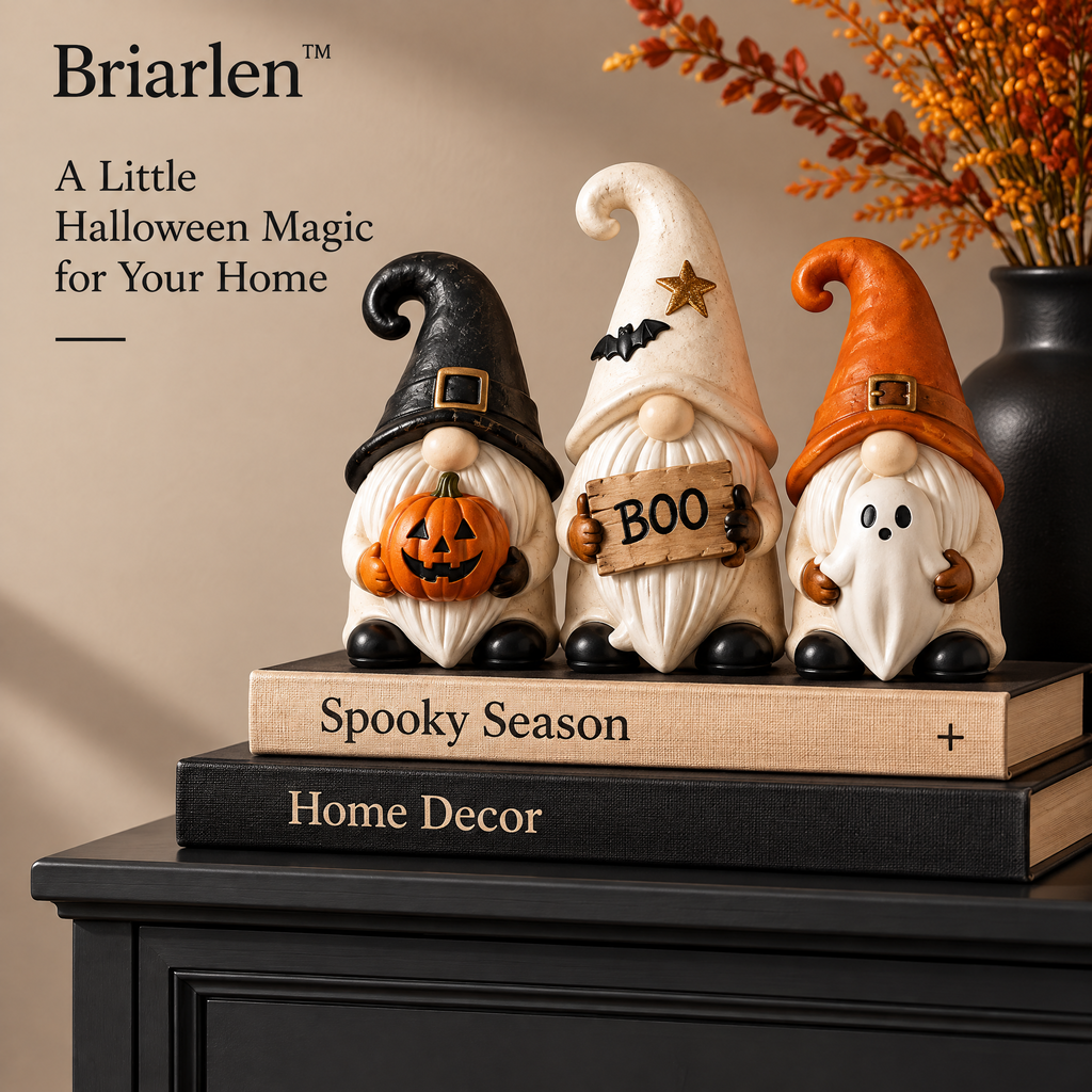 Briarlen™ Halloween Gnome Trio