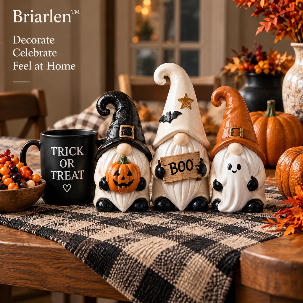 Briarlen™ Halloween Gnome Trio