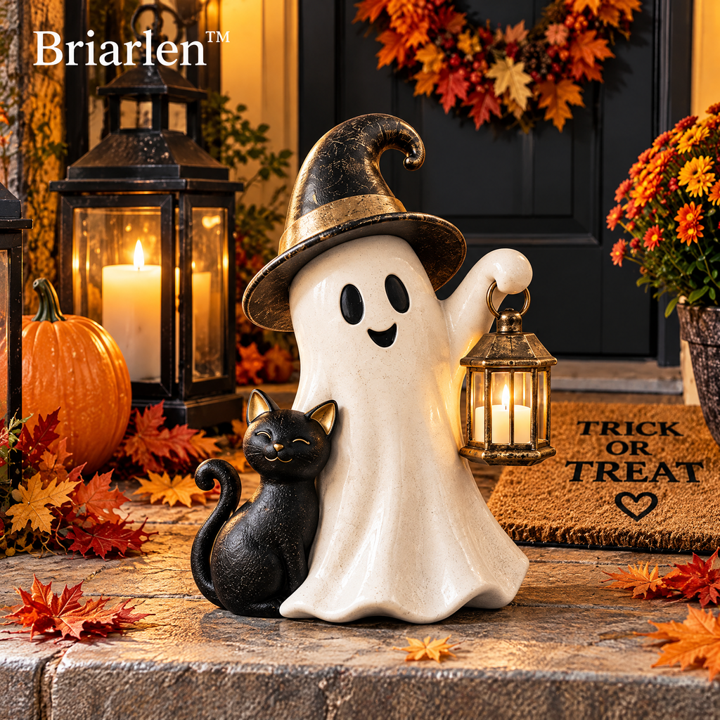 Briarlen™ Ghost & Black Cat Lantern
