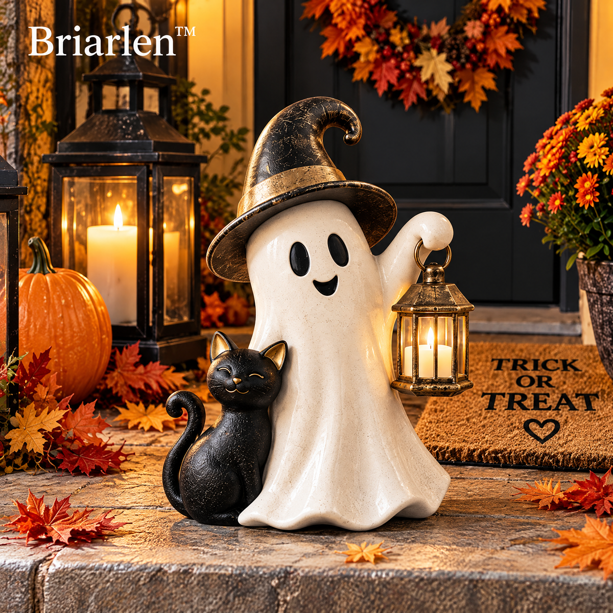 Briarlen™ Ghost & Black Cat Lantern
