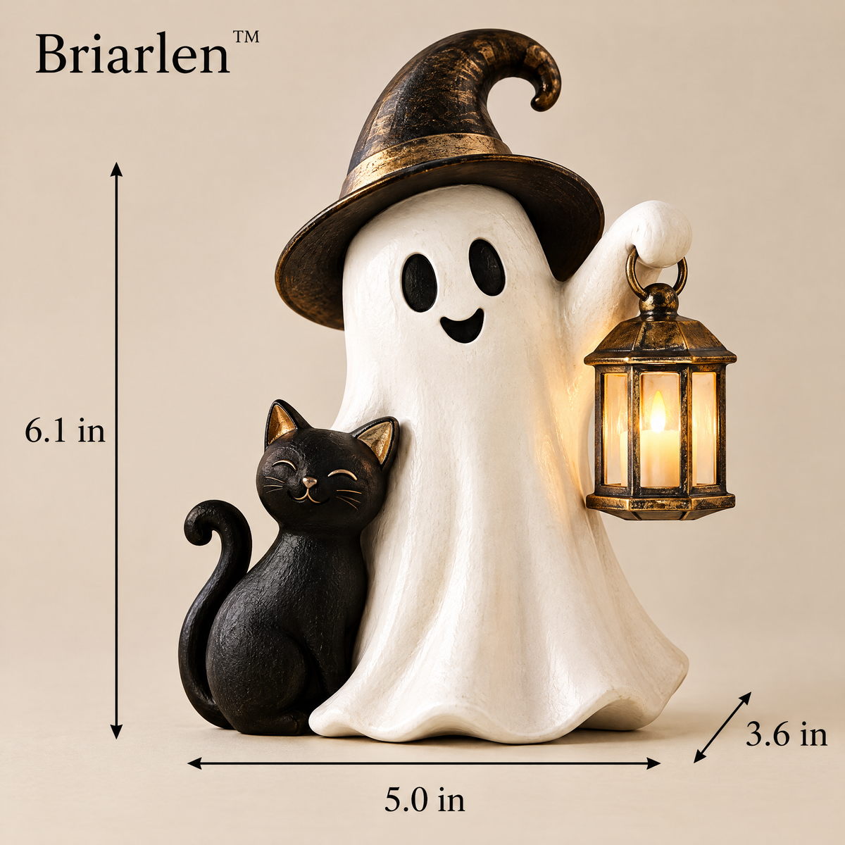 Briarlen™ Ghost & Black Cat Lantern